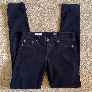 Adriano Goldschmied black corduroy skinny jeans!